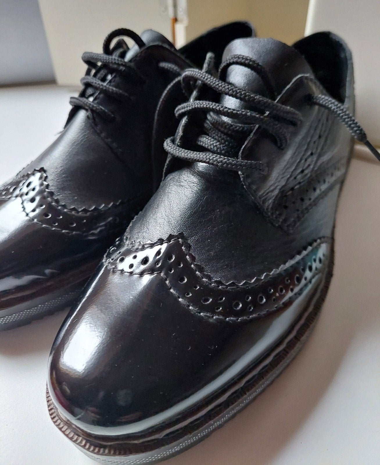 damesschoenen Rieker mt 41, leder in perfecte staat, Zwart, Overige typen, Ophalen of Verzenden, Zo goed als nieuw