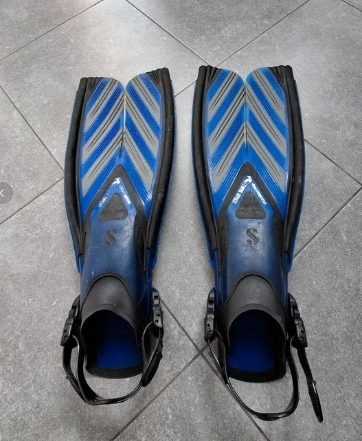 Scubapro duikvinnen twin speed maat ML, Watersport en Boten, Ophalen of Verzenden, Zo goed als nieuw, Zwem- of Duikvliezen