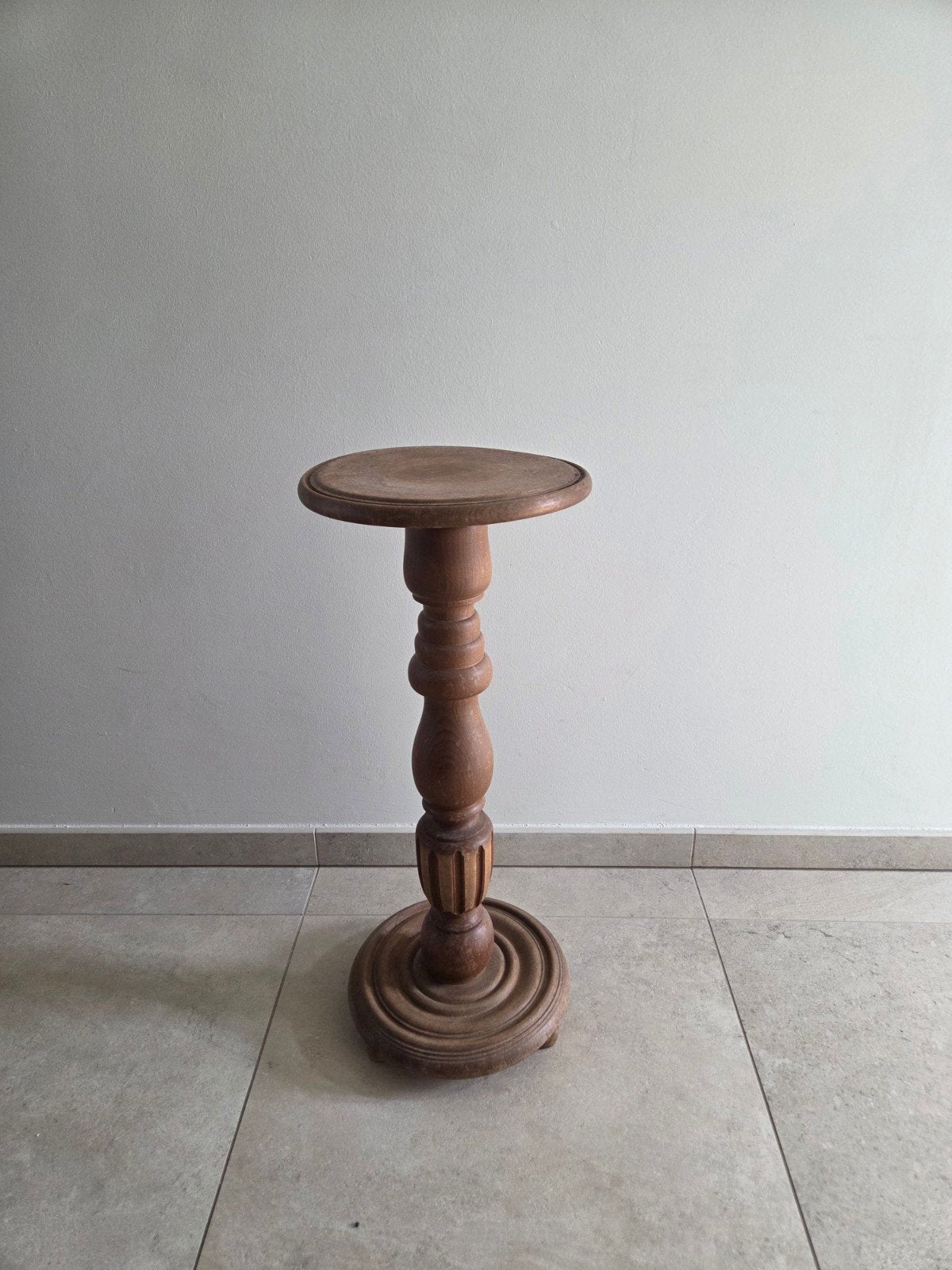 Houten plantenstaander (70 cm hoog), Ophalen