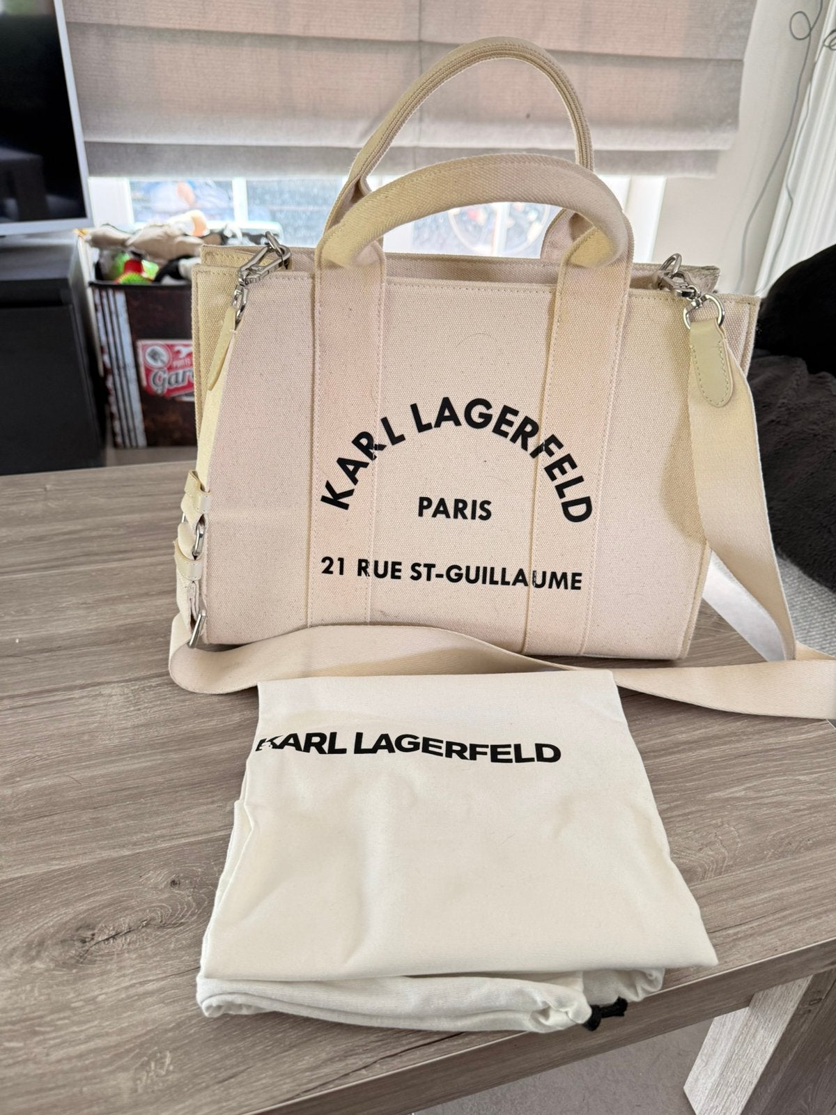 Handtas Karl Lagerfeld, Ophalen, Gebruikt, Beige
