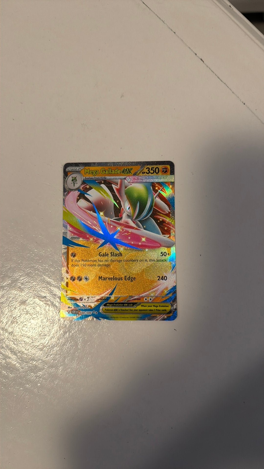 Mega Gallade ex, Hobby en Vrije tijd, Verzamelkaartspellen | Pokémon, Ophalen, Nieuw