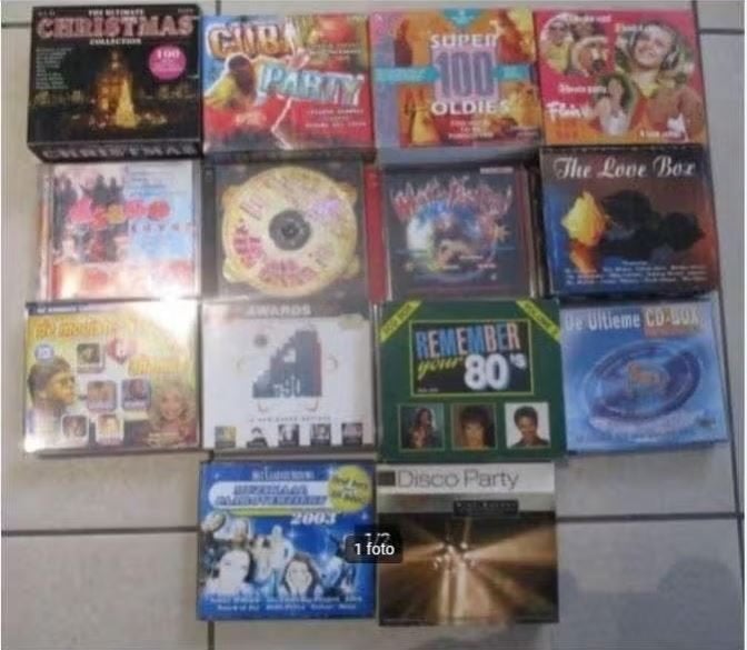 43 Verzamel CD's in 14 boxsets, Ophalen of Verzenden, Zo goed als nieuw, Pop
