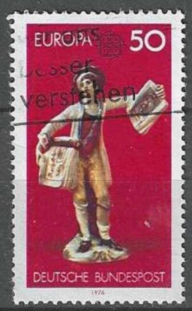 Allemagne Bundespost 1976 - Yvert 740 - Europe (ST), Timbres & Monnaies, Timbres | Europe | Allemagne, Affranchi, Envoi