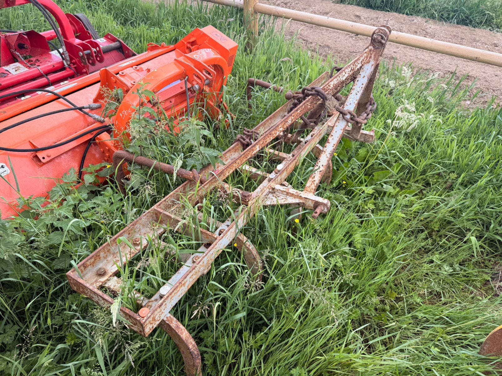 Râteau pour tracteur, Articles professionnels, Enlèvement