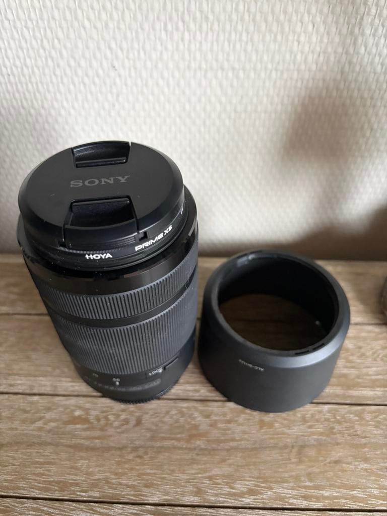 Sony Telezoomlens, Ophalen