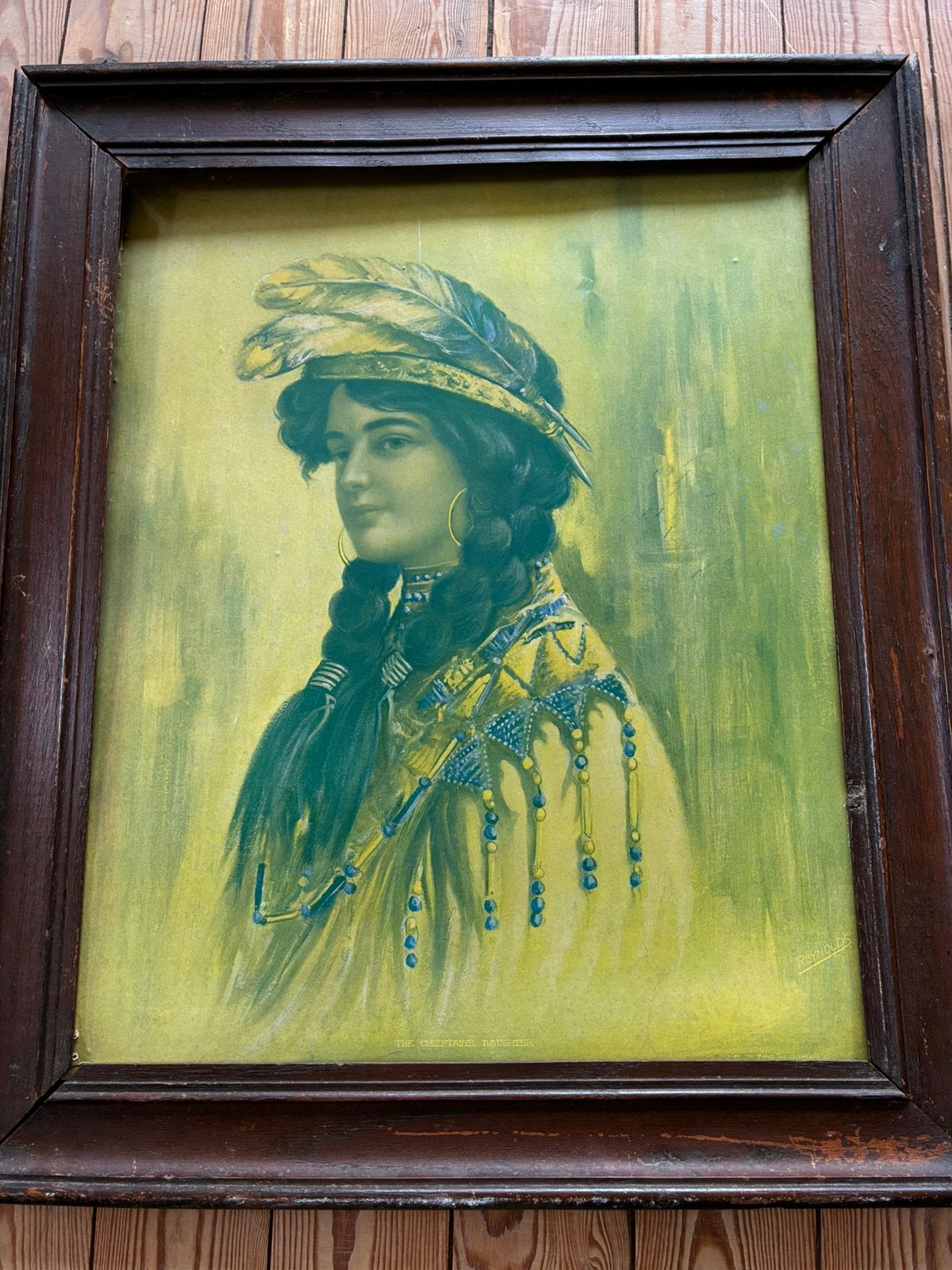 Plaat prent copy Reynolds 1909, Ophalen, Prent