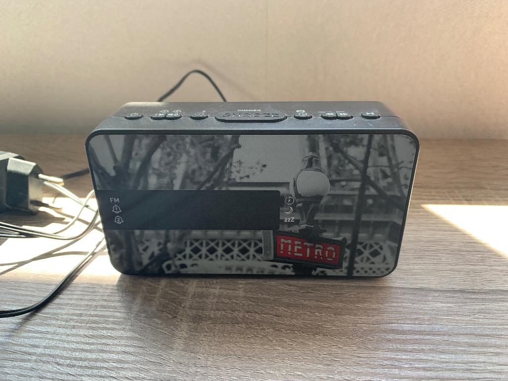 Radio réveil Bigben, Elektronische apparatuur, Wekkers, Ophalen of Verzenden, Nieuw, Digitaal