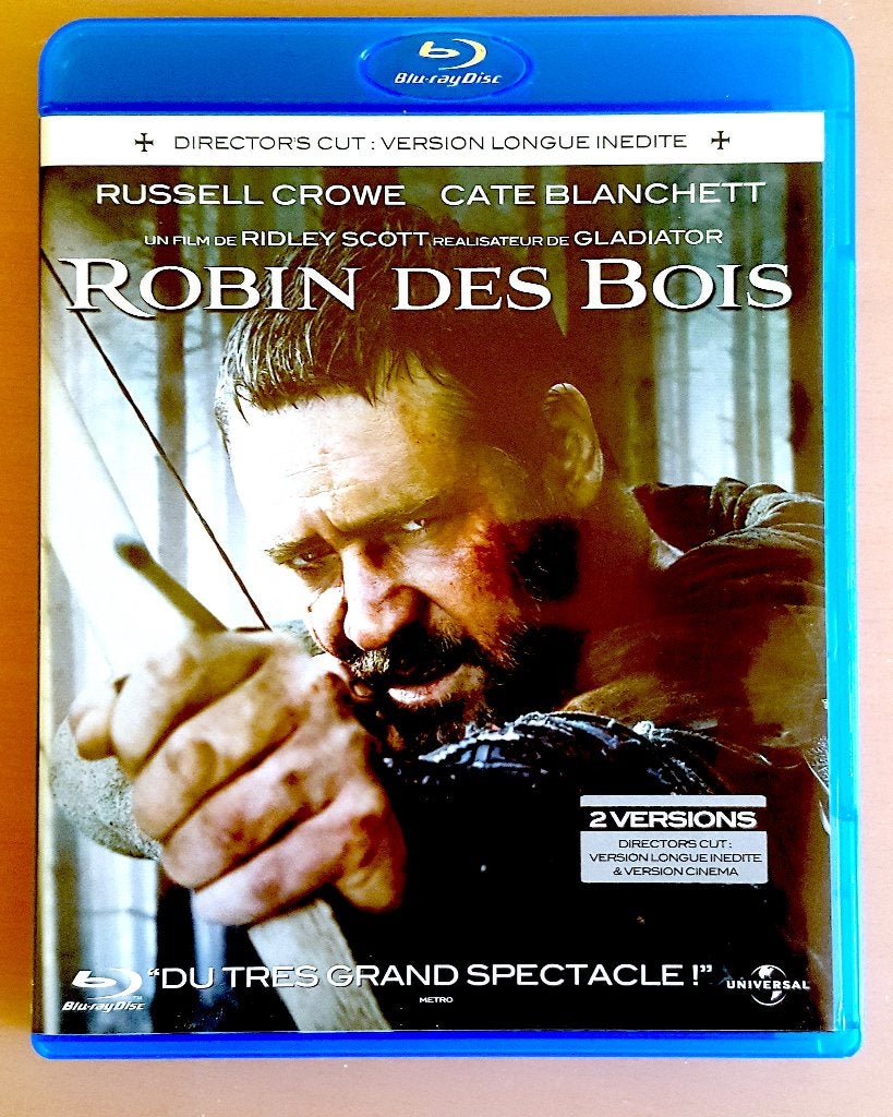 ROBIN DES BOIS (Les 2 Versions) VERSION LONGUE + 15 Minutes, Avec suppléments, Enlèvement ou Envoi, Film, Allemand