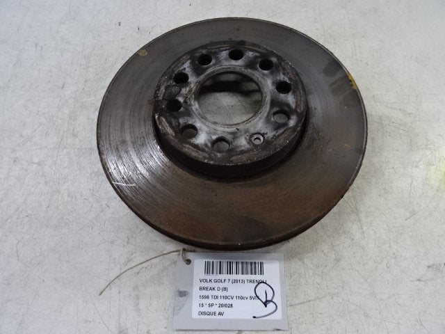 FREIN DISQUE AVANT Volkswagen Golf VII Variant (AUVV), Utilisé, Volkswagen