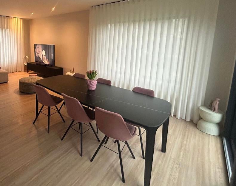 Roze eetkamerstoelen Kwantum, Ophalen, Overige kleuren, Zo goed als nieuw, Stof