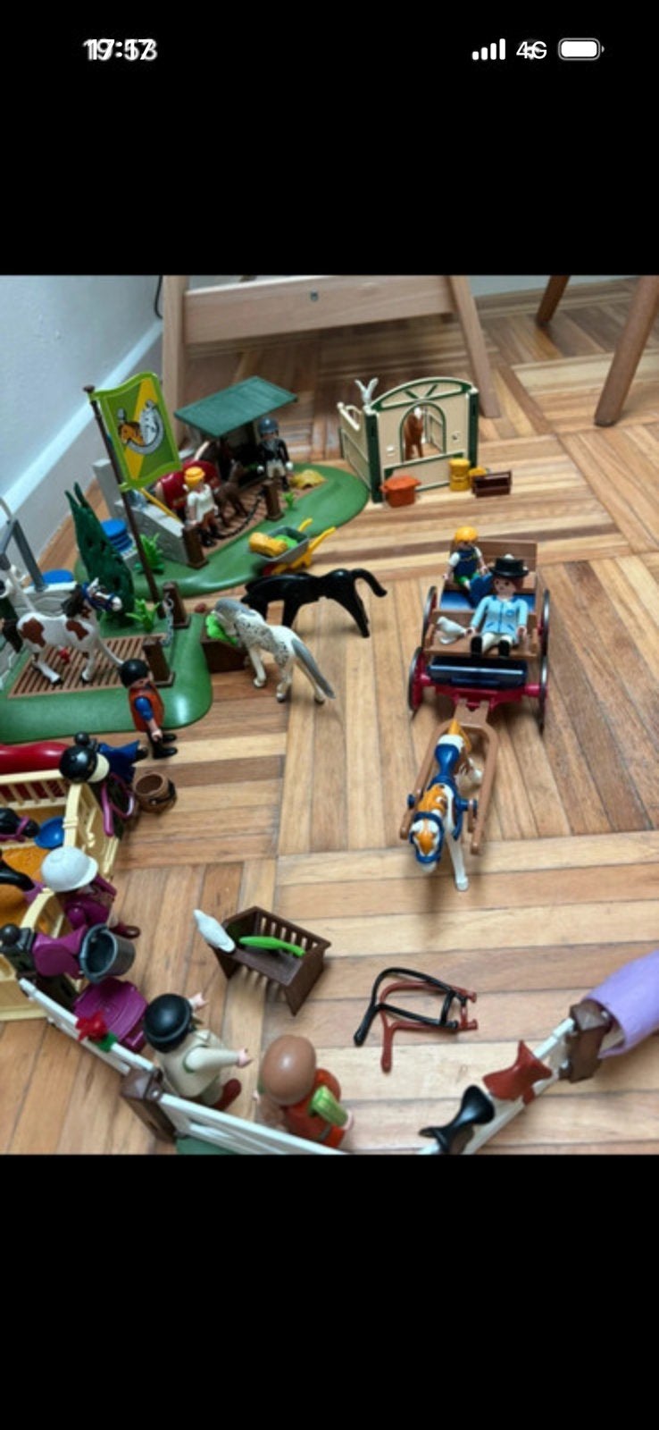 Lot playmobil chevaux, Enlèvement, Comme neuf