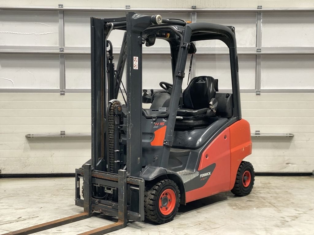 Linde H16D-02, 1000 à 2000 kg, Diesel, Chariot élévateur, LINDE