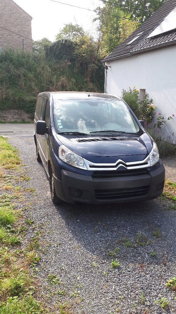 Citroën Jumpy double cabine, Autos, 94 kW, 6 portes, Boîte manuelle, Noir