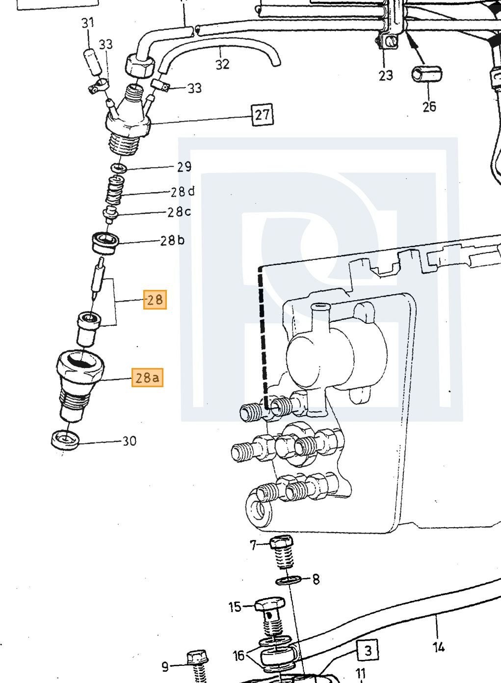 Volvo brandstof injectie sproeier 740, 760, 940, Astra, Carl, Ophalen of Verzenden, Nieuw, Volvo