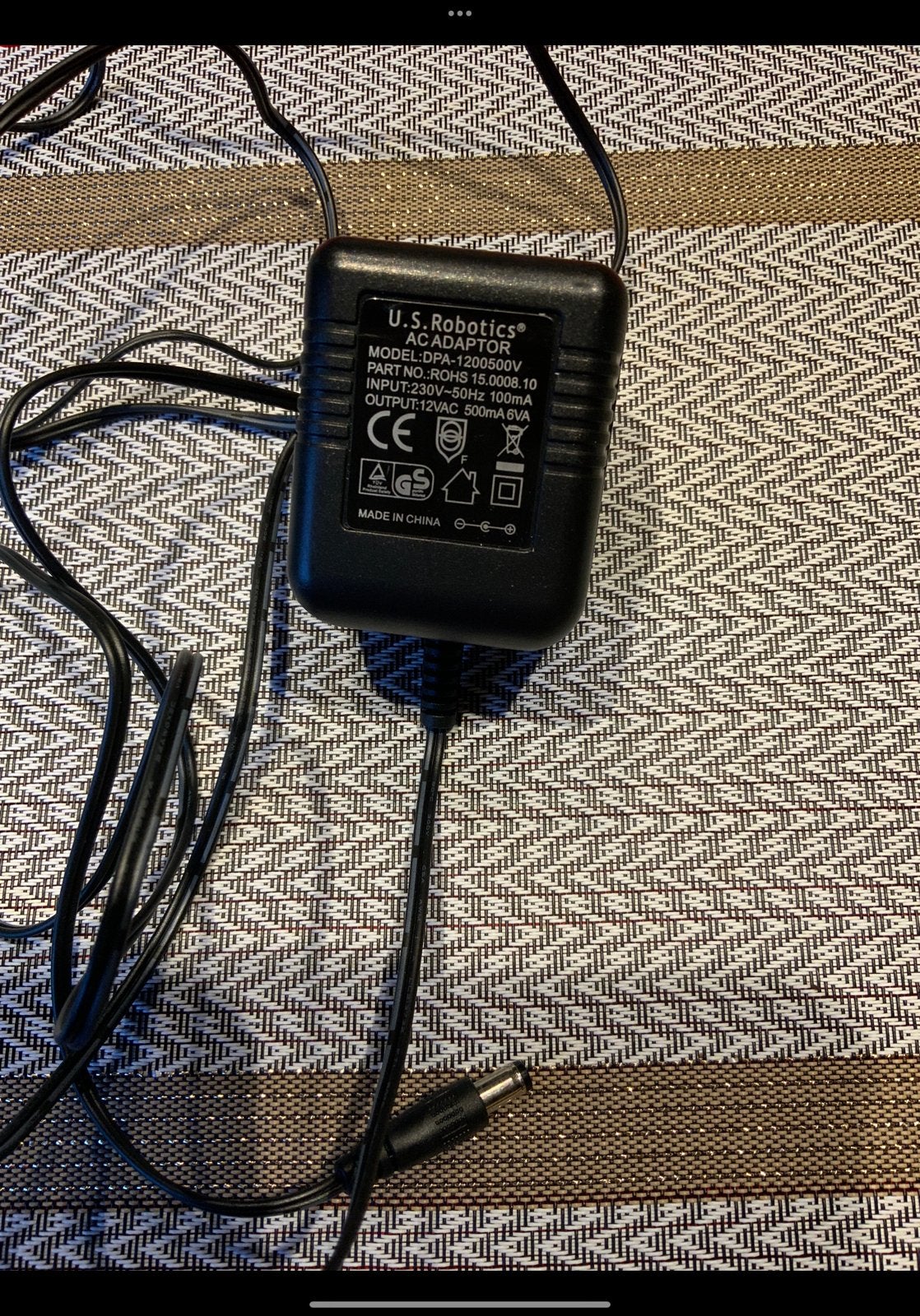 3 opladers 12V/500 mA, Ophalen, Zo goed als nieuw