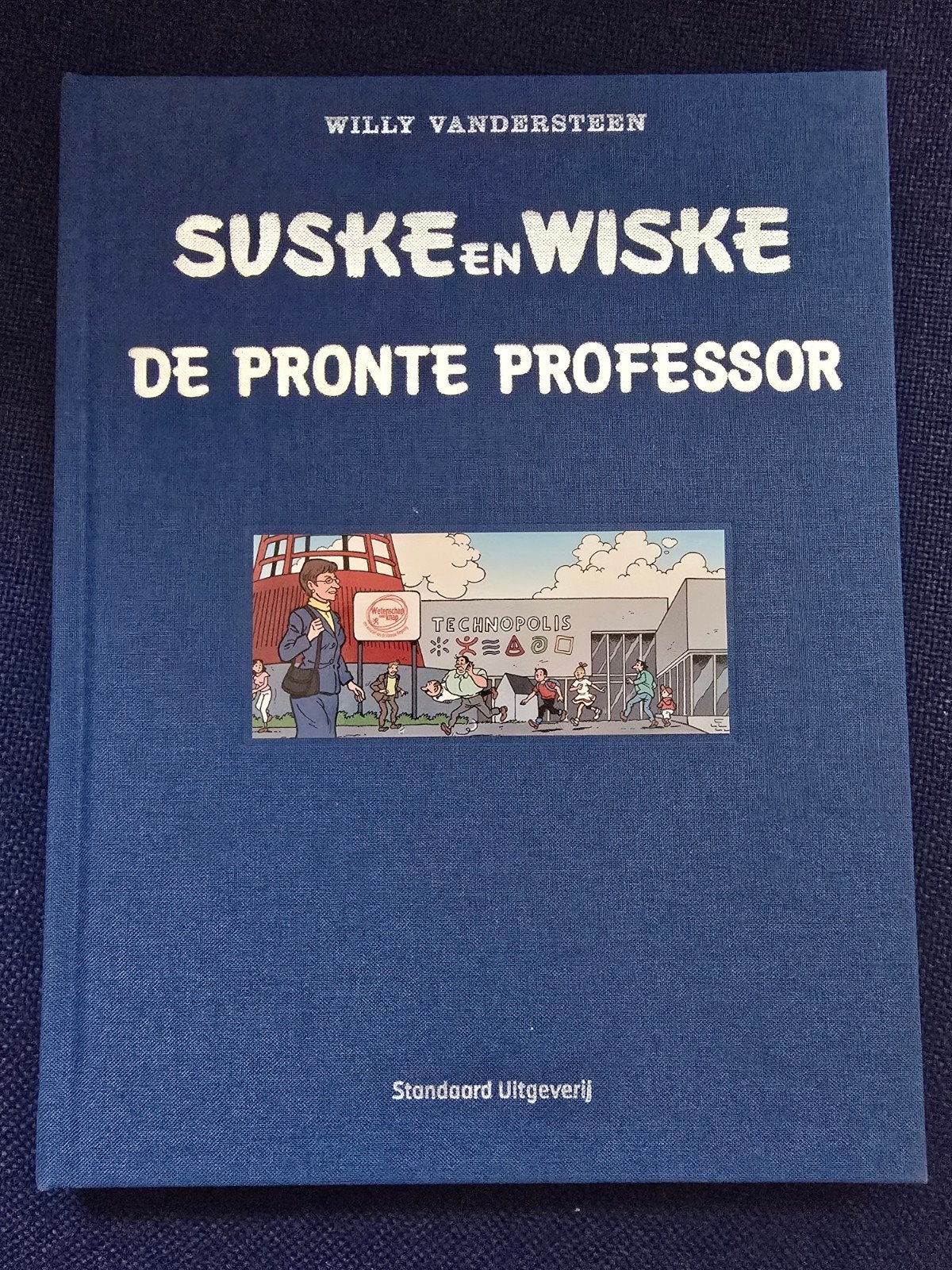 Luxe hardcover editie Suske en Wiske pronte professor, Boeken, Ophalen, Eén stripboek, Nieuw, Studio Vandersteen