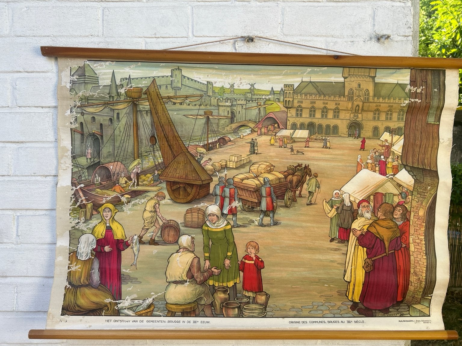 Brugge in de 12de eeuw, Enlèvement, Histoire