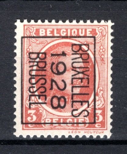 PRE166B MNH** 1928 - BRUXELLES 1928 BRUSSEL, Envoi, Non oblitéré, Neuf