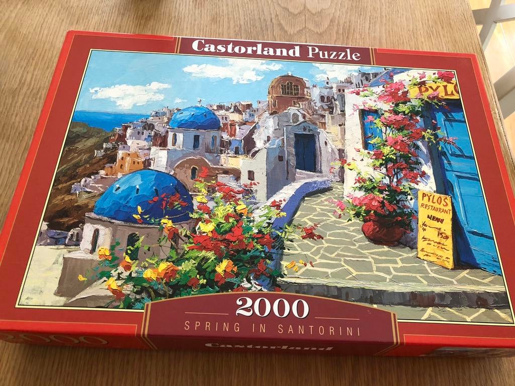 Castorland puzzel 2000stukjes, Ophalen