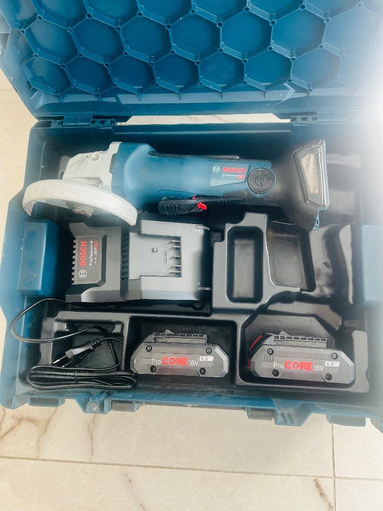 Bosch Professional Meuleuse Disqueuse GWS 18V-10 PSC, Enlèvement, Comme neuf, 1000 watts ou plus