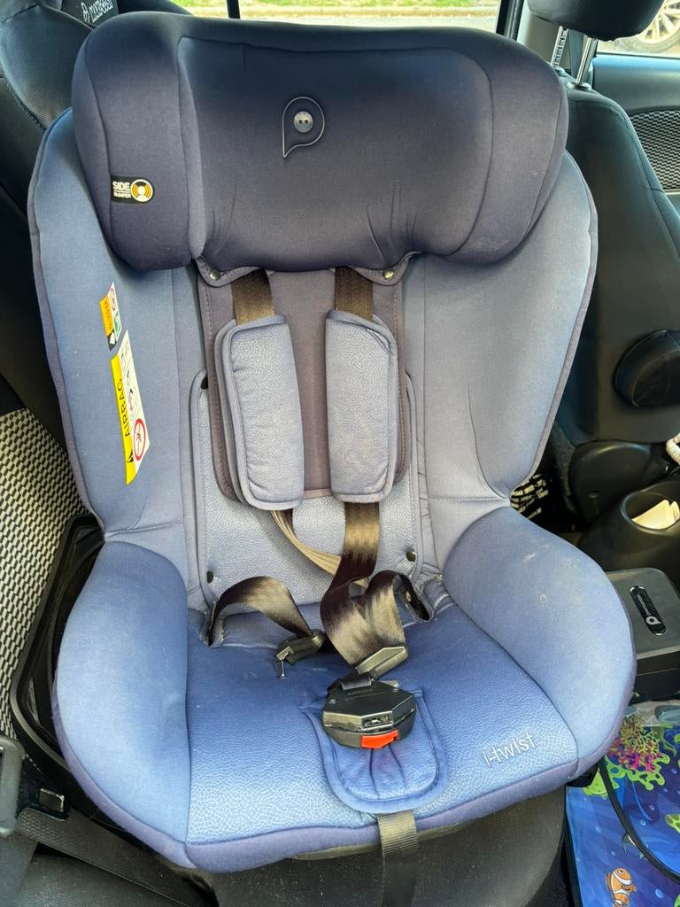 siege bleu isofix de 0 a 4 ans rotatif sur 360degres, Kinderen en Baby's, Autostoeltjes, Gebruikt, Overige merken, 0 t/m 18 kg