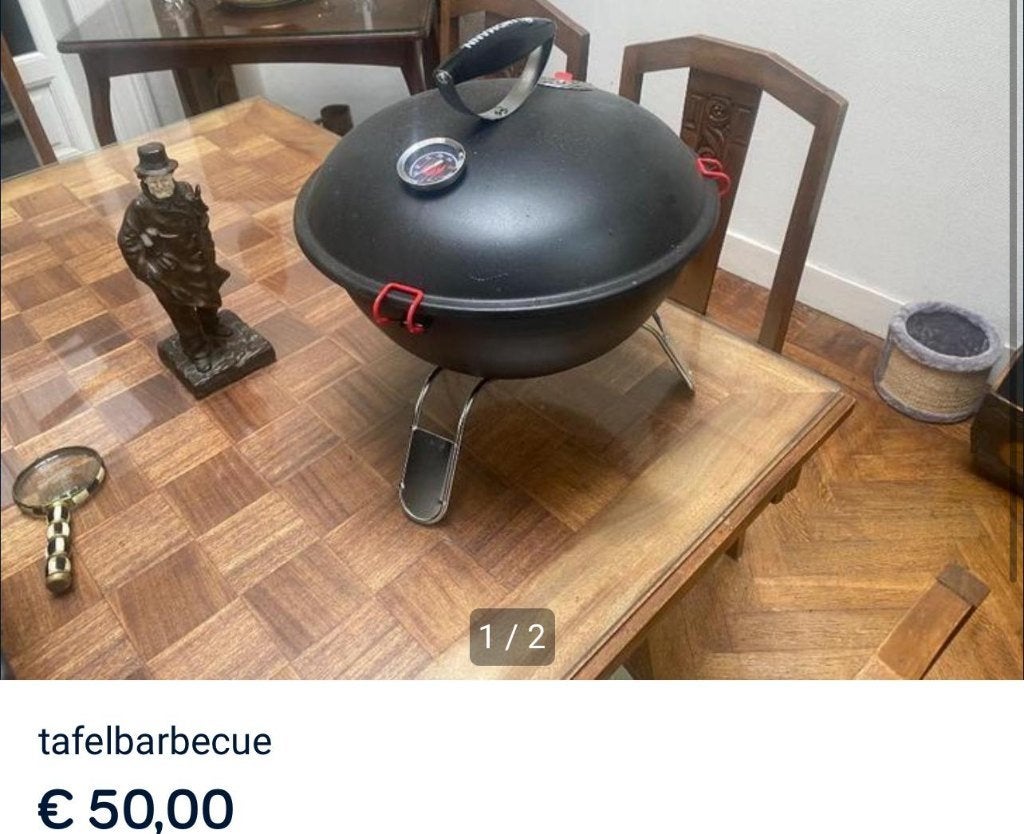 tafel BBQ, Huis en Inrichting, Overige Huis en Inrichting, Ophalen, Nieuw