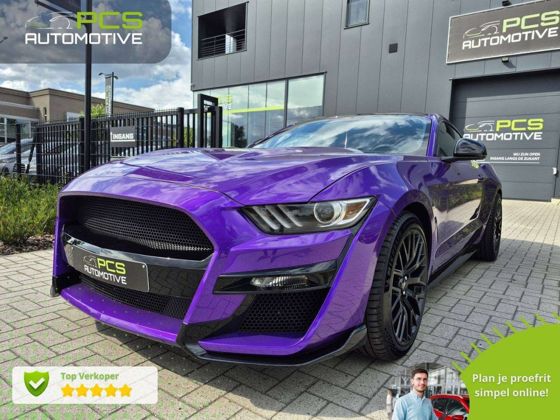 Ford Mustang EcoBoost / 2.3 Benzine / Automaat / 317 pk / 12, Automaat, Gebruikt, 233 kW, USB