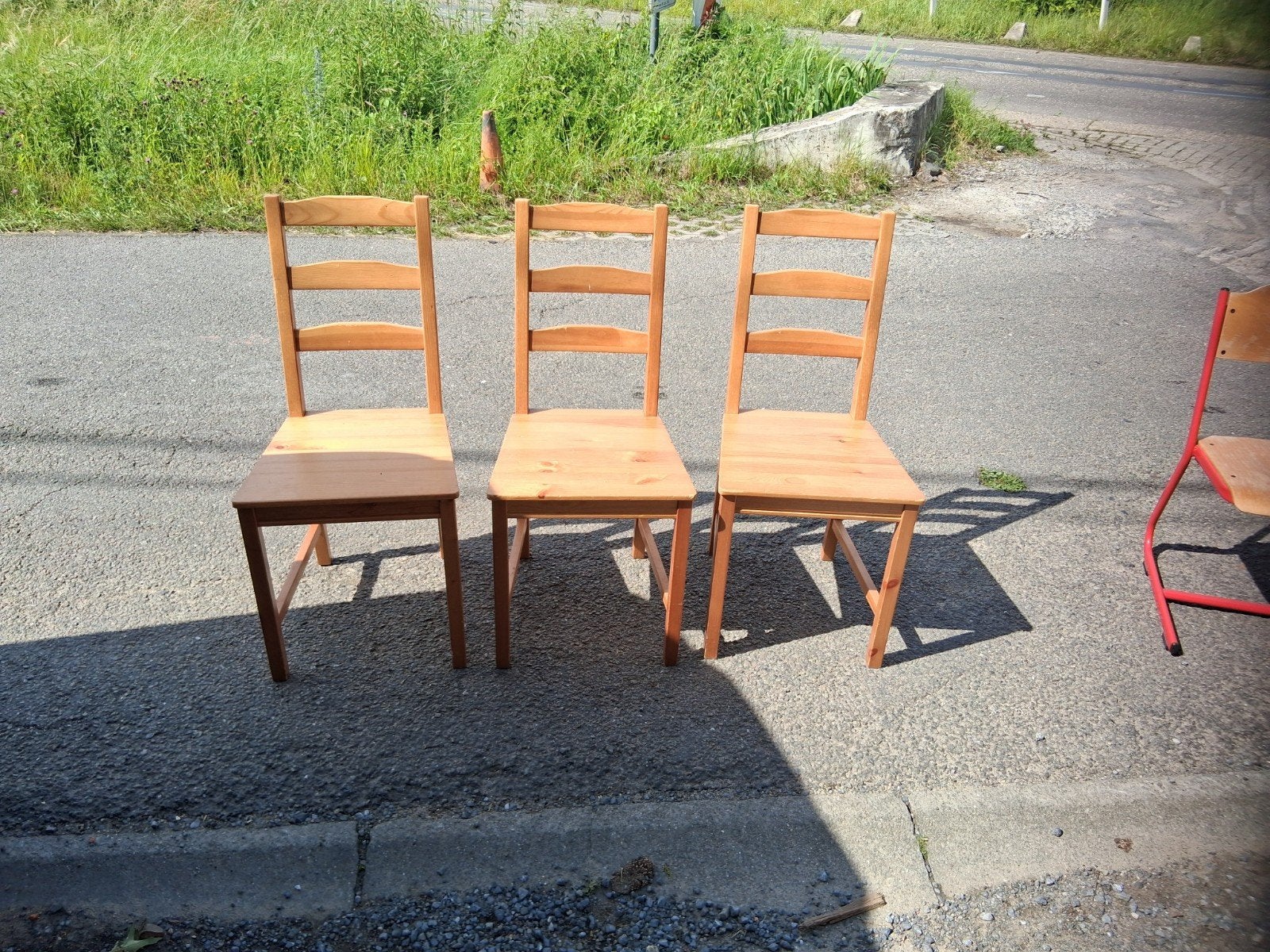 spuletjes gratis, Jardin & Terrasse, Chaises de jardin, Enlèvement