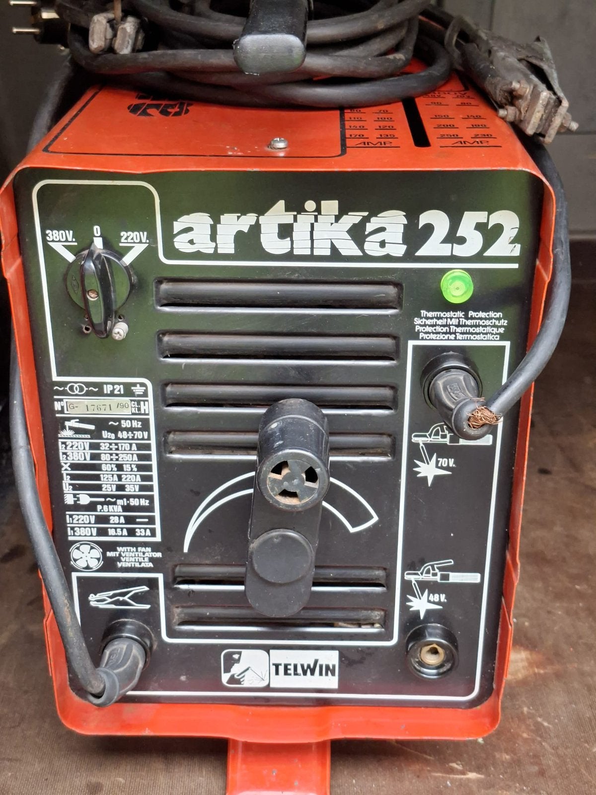 Telwin Artika 252 Lasapparaat, Ophalen, Zo goed als nieuw