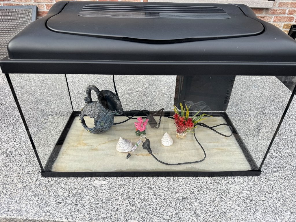 Aquarium 60L, Dieren en Toebehoren, Ophalen, Inclusief deksel, Gebruikt, Leeg aquarium
