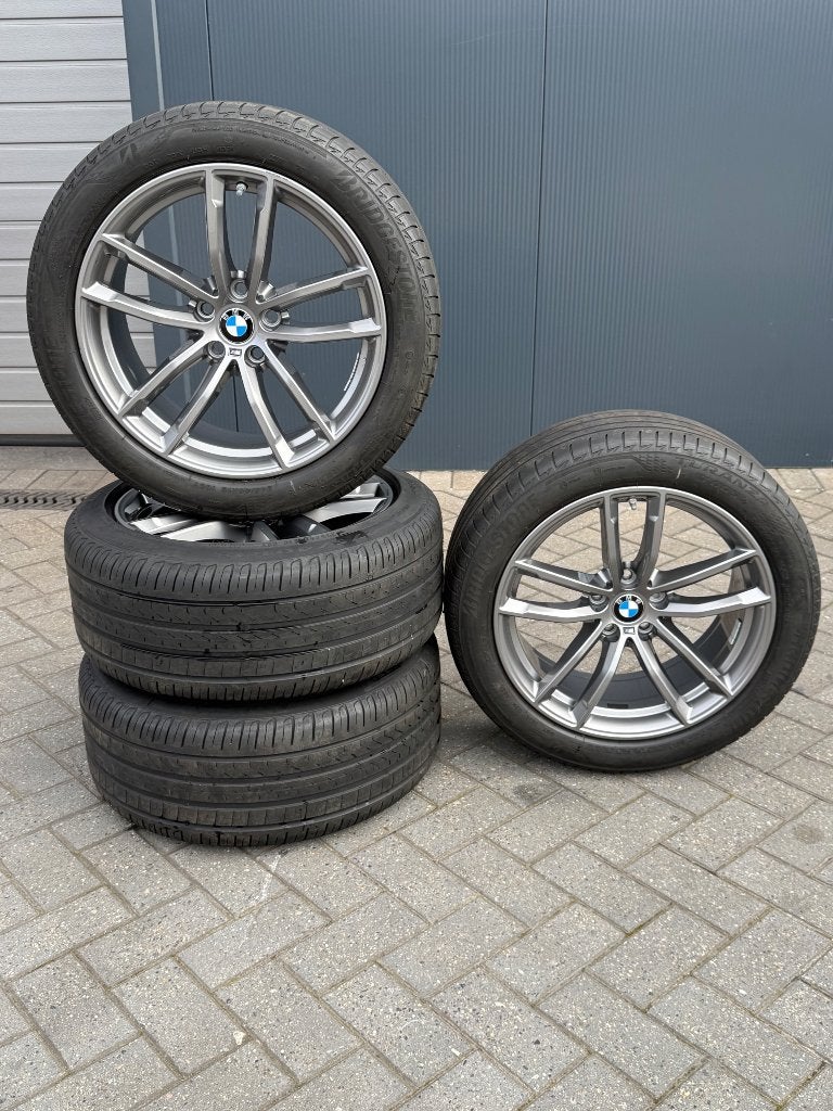 BMW 5 serie G30 G31 zomerset 18” breedset en  styling 662M, Pneus et Jantes, 245 mm, Véhicule de tourisme, Pneus été