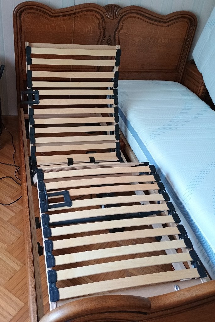 Deux sommiers électriques, Enlèvement, Sommier, 200 cm, 70 cm ou moins