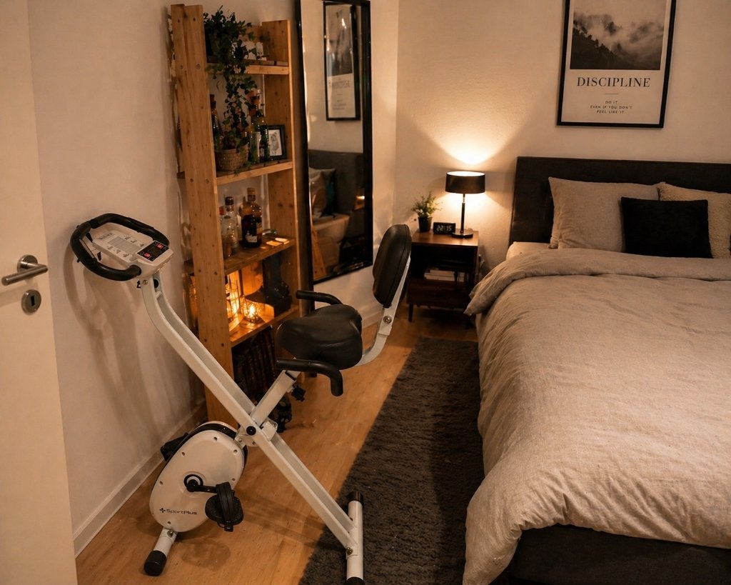 Vélo d'appartement, Ophalen, Zo goed als nieuw, Metaal, Buik