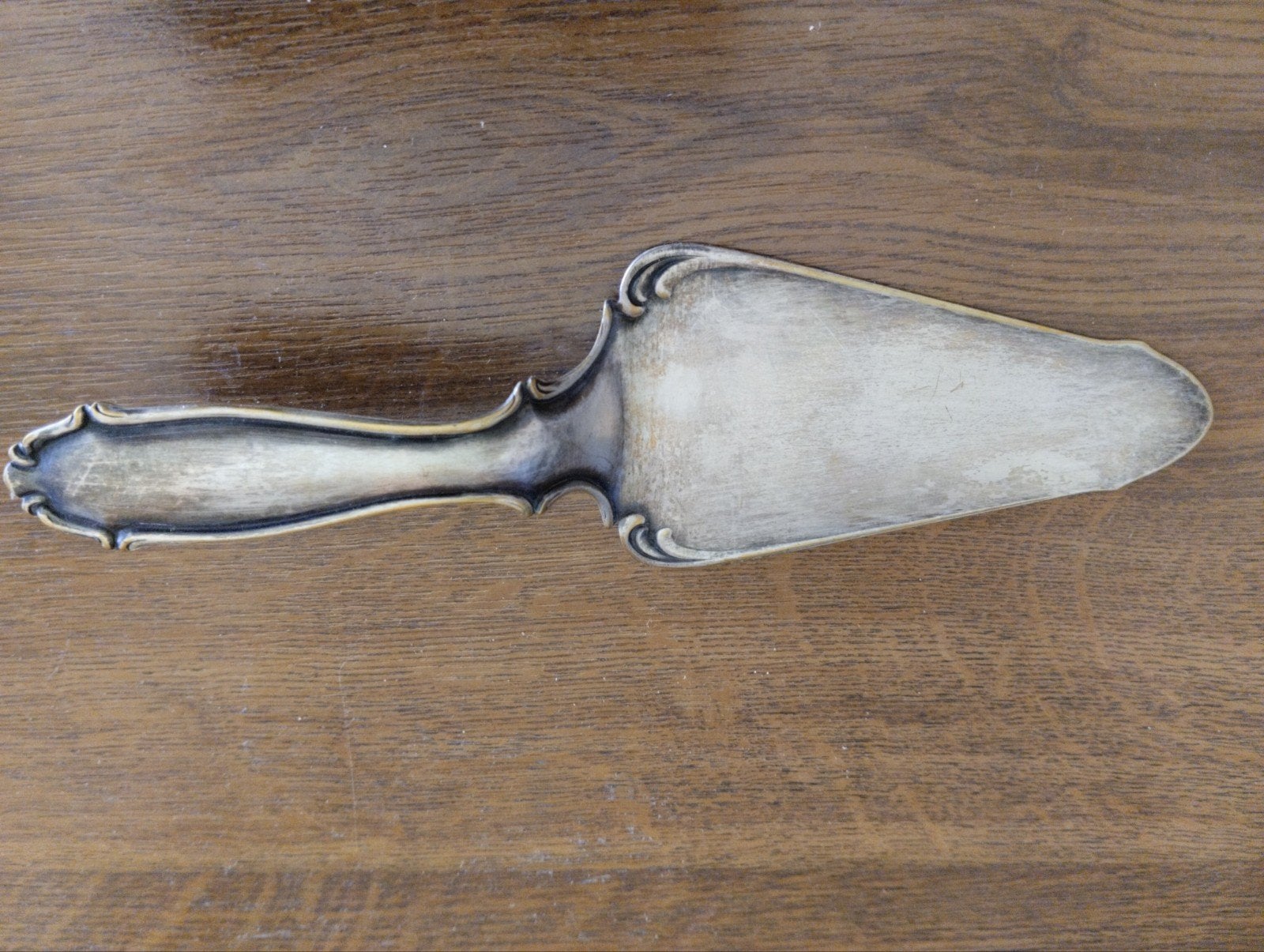Cuillère à gâteau vintage en métal argenté, Antiquités & Art, Antiquités | Couverts, Envoi