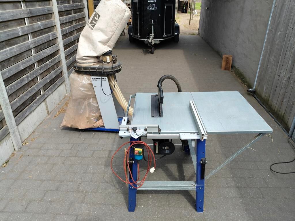Metabo TKHS 315 M zaagtafel + afzuiging (Elektra Beckum) – c, Ophalen