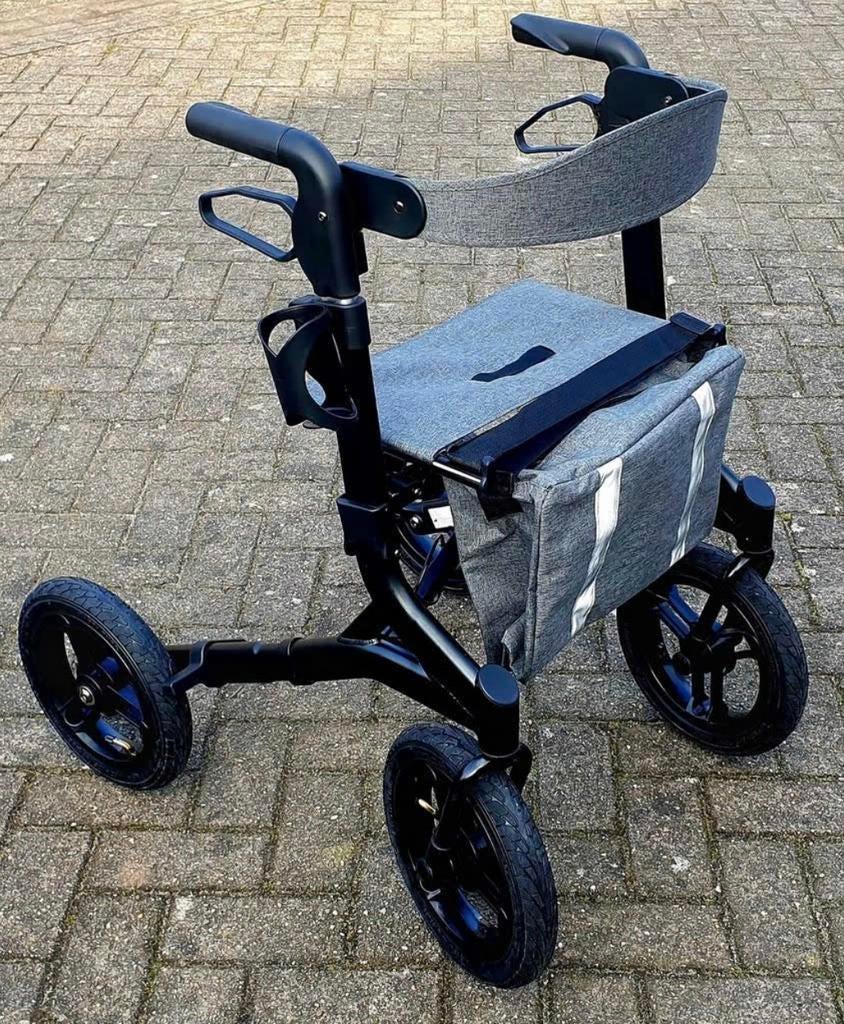 Rollator outdoor inklapbaar met grote luchtbanden NIEUW, Diversen, Rollators, Zo goed als nieuw, Ophalen of Verzenden