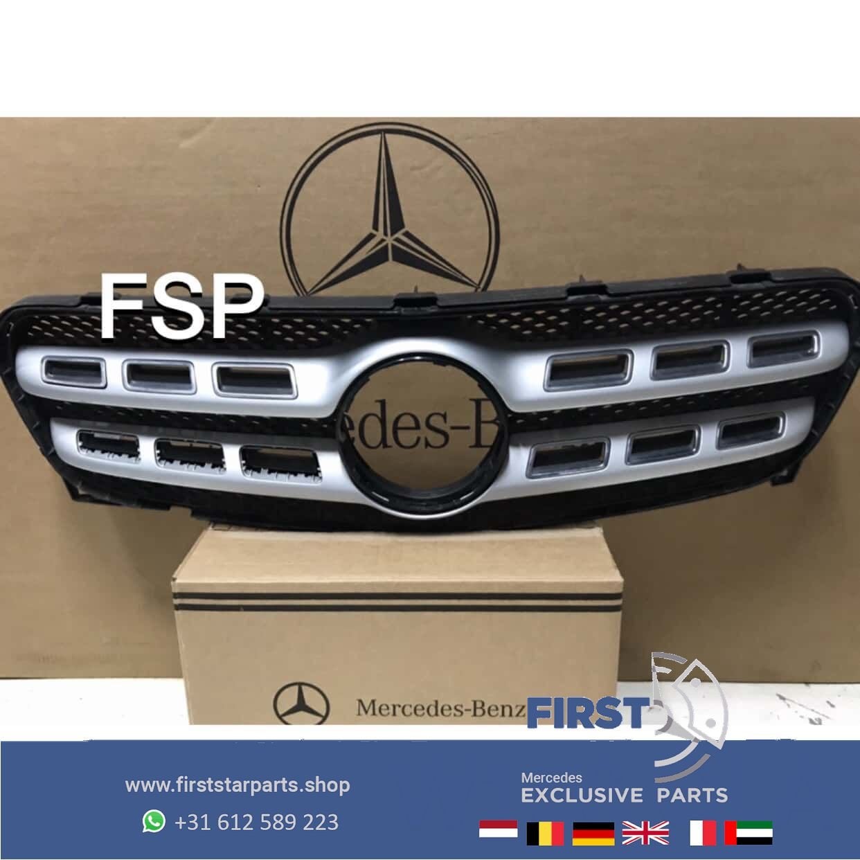 X156 W156 GLA FACELIFT GRIL ORIGINEEL Mercedes 2013-2020 AMG, Utilisé, -, -, Enlèvement ou Envoi