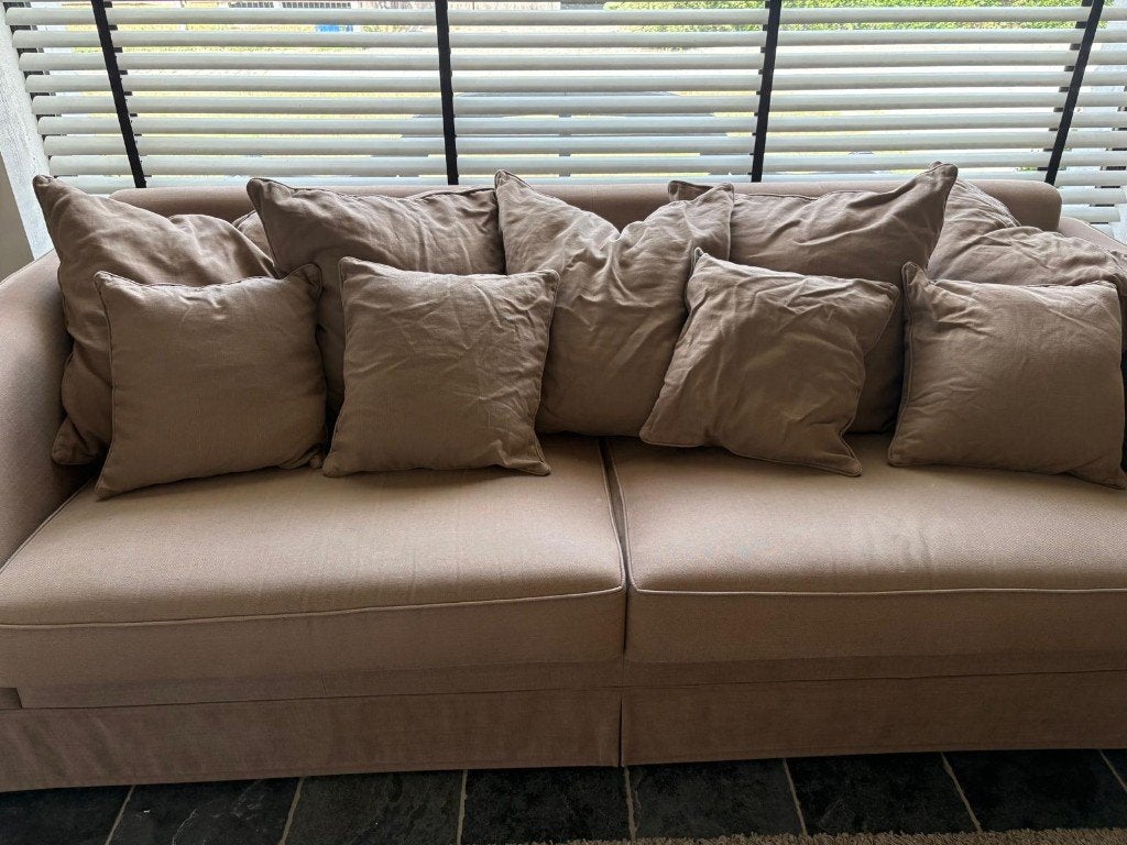Zetel, Huis en Inrichting, Zetels | Zetels, Ophalen, Gebruikt, Driepersoons, 75 tot 100 cm