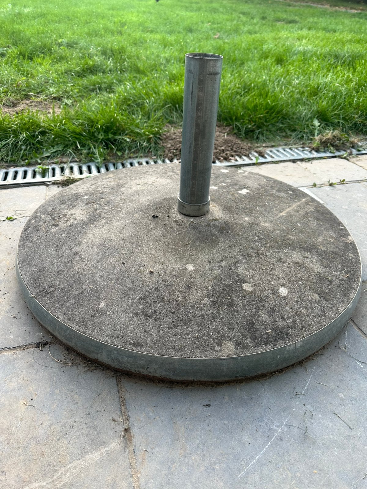 Pied de parasol, Enlèvement, Utilisé, Base de parasol