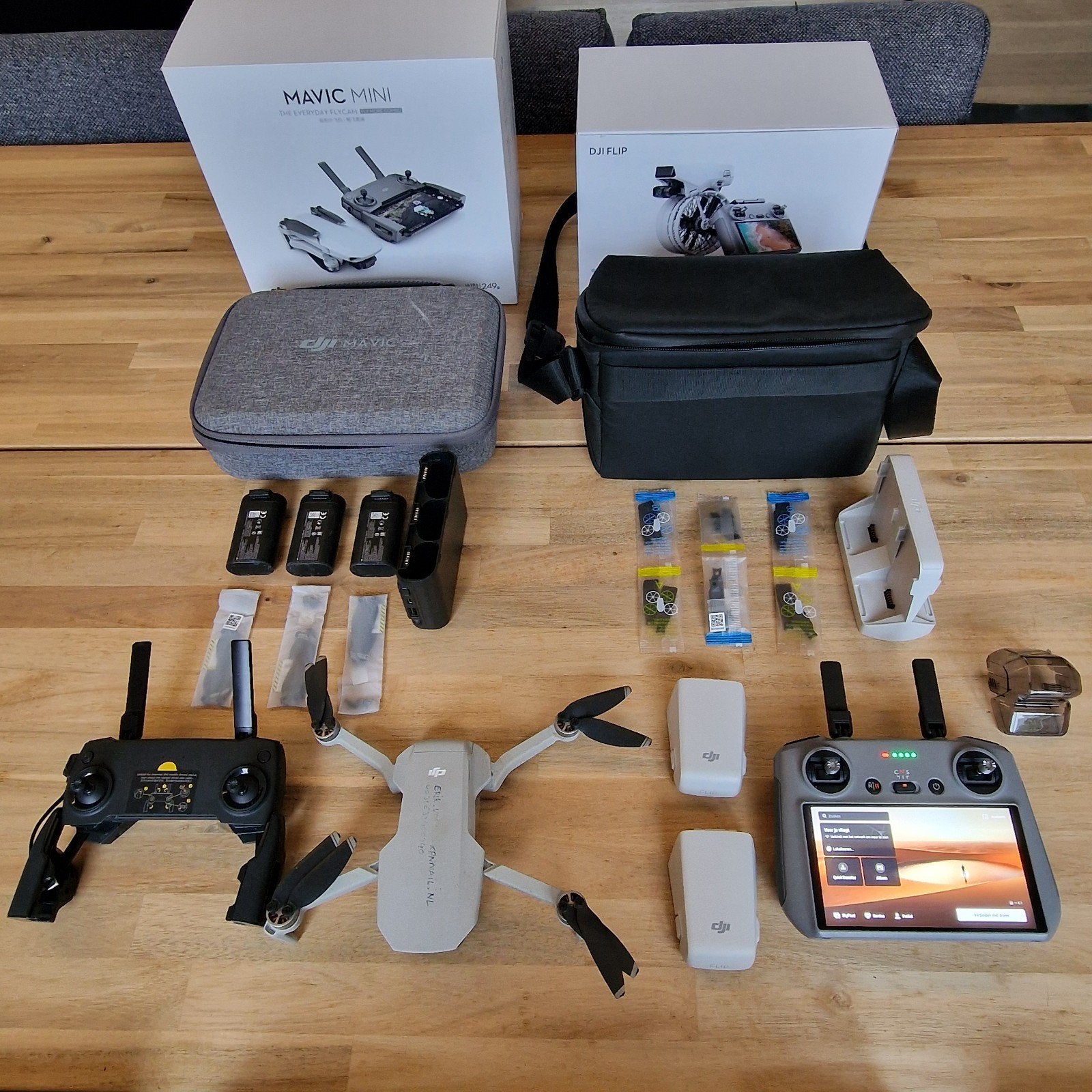 DJI Mavic Mini en Flip Fly More Combo RC2 smart remote, Ophalen, DJI