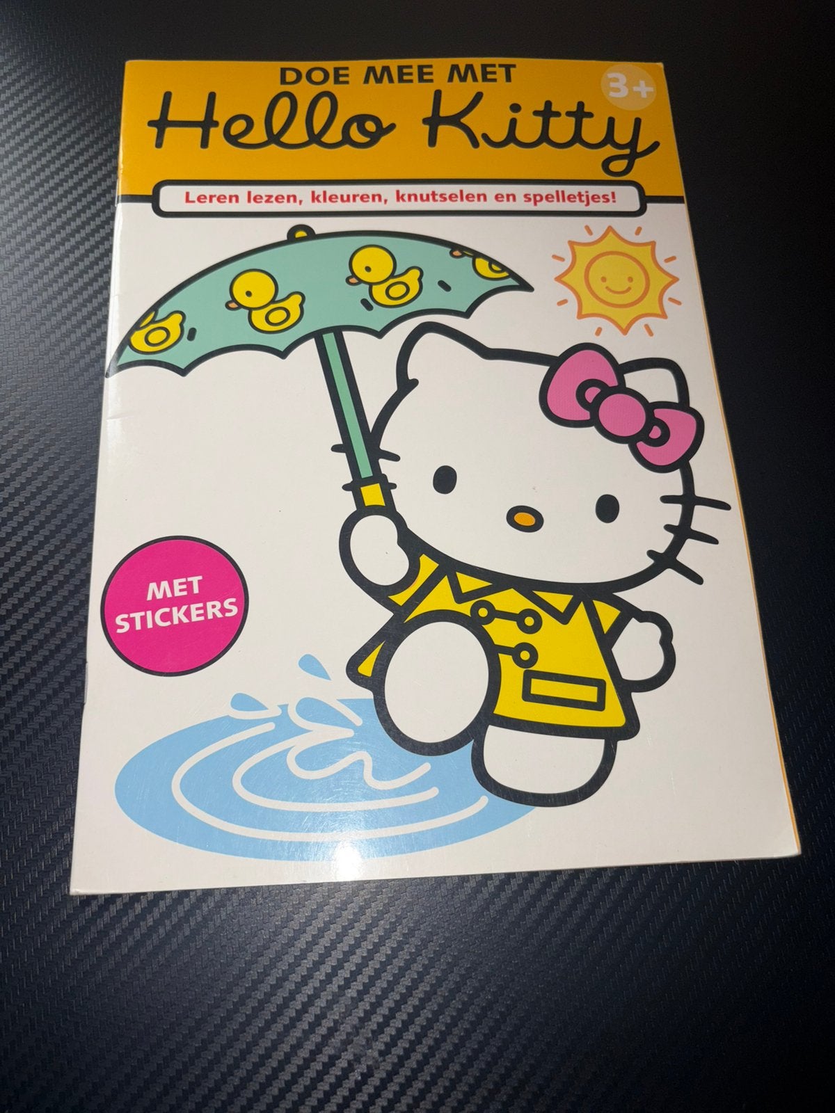Hello Kitty Doe Mee – activiteitenboek met stickers – 3+, Film en tv, Meerkleurig, Ophalen of Verzenden, Zo goed als nieuw