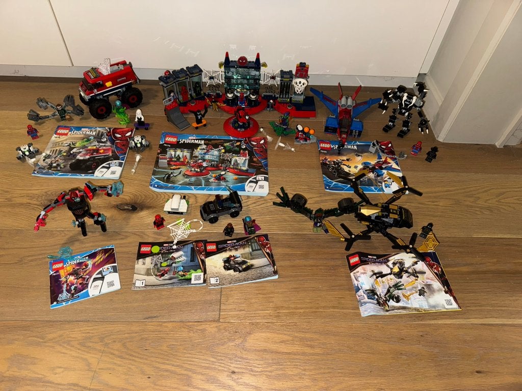 Lego Spiderman lot, Enlèvement ou Envoi, Marvel, Lego, Ensemble complet