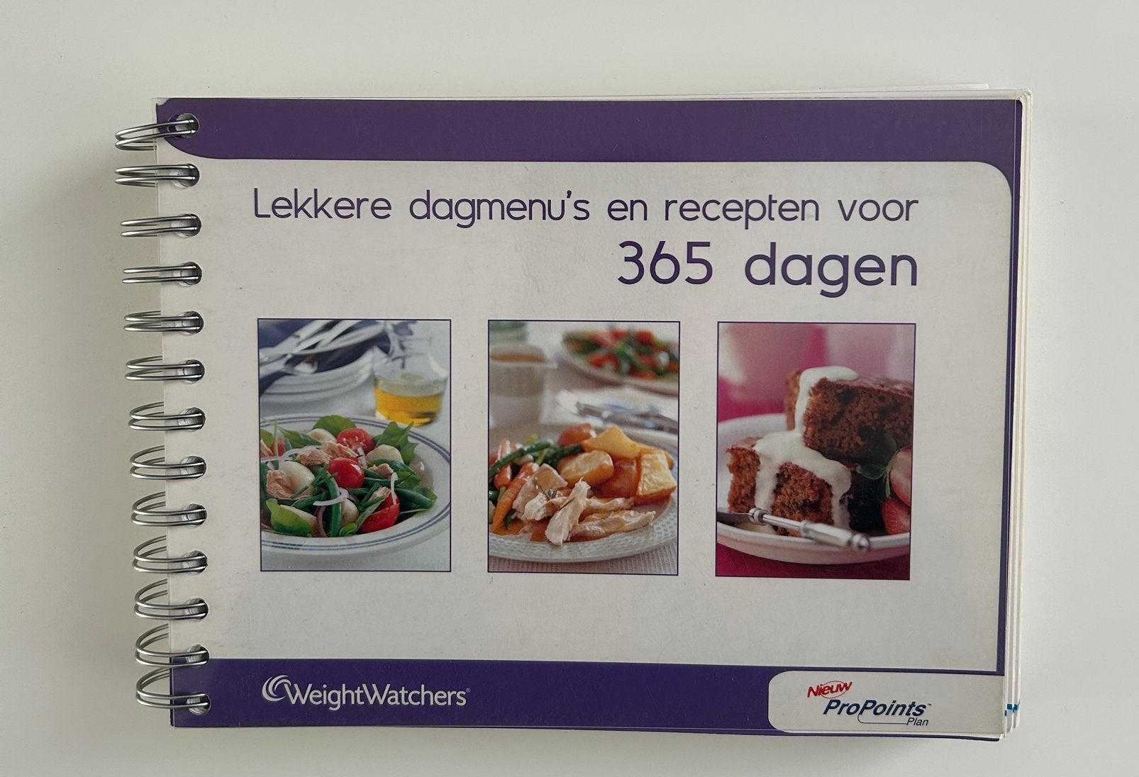 Weight watchers - lekkere dagmenu’s en recepten voor 365 dag, Enlèvement, Comme neuf