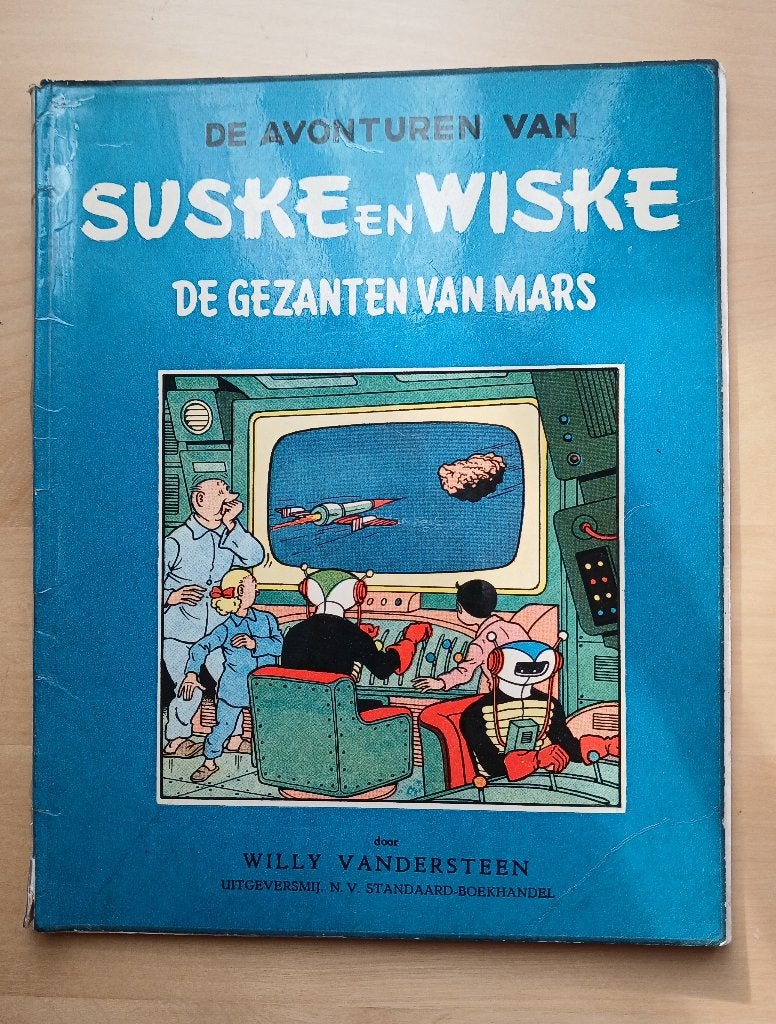 De gezanten van Mars, Boeken, Gelezen, Willy Vandersteen, Eén stripboek, Ophalen of Verzenden