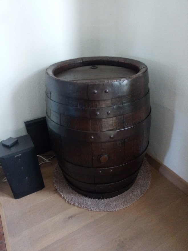 Eiken vat van cognac, Ophalen