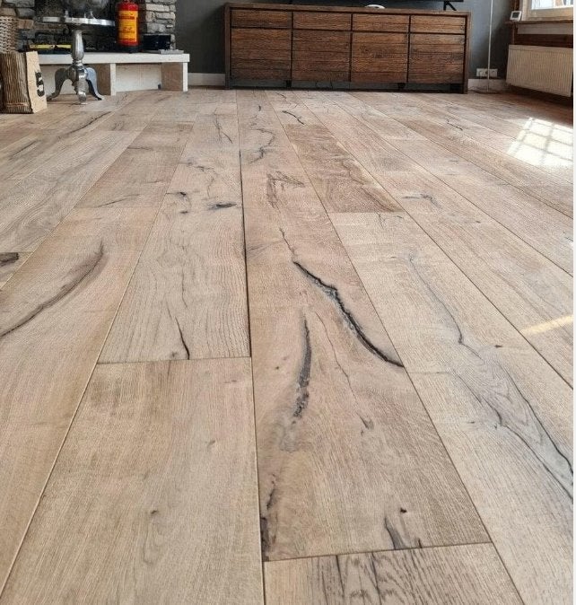 BOIS DE PARQUET RÉSIDUEL ; PARQUET , PLEN CHÊNE DE 130 M2., Enlèvement, Multi couleur