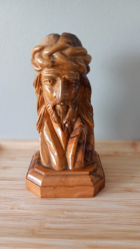 Houten beeld Jezus, Ophalen, Beeld