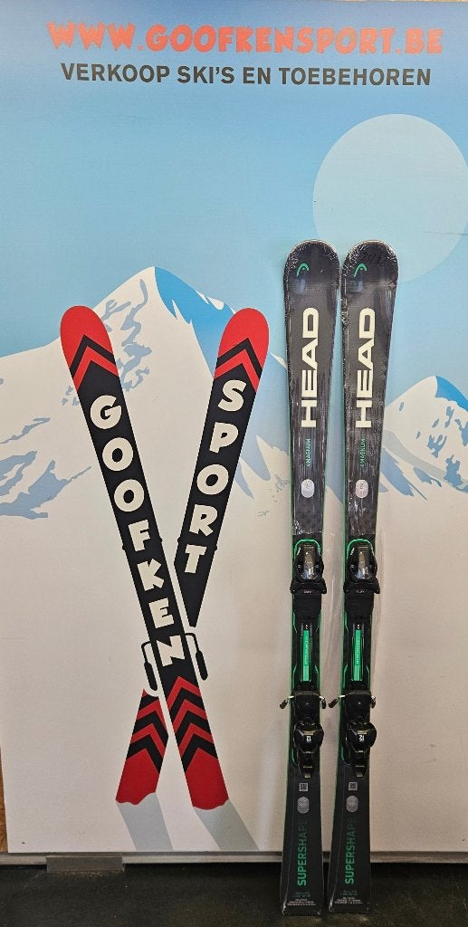 HEAD SUPERSHAPE E MAGNUM 25/26 550€ NIEUW, Sport en Fitness, 160 tot 180 cm, Nieuw, Ophalen of Verzenden, Head