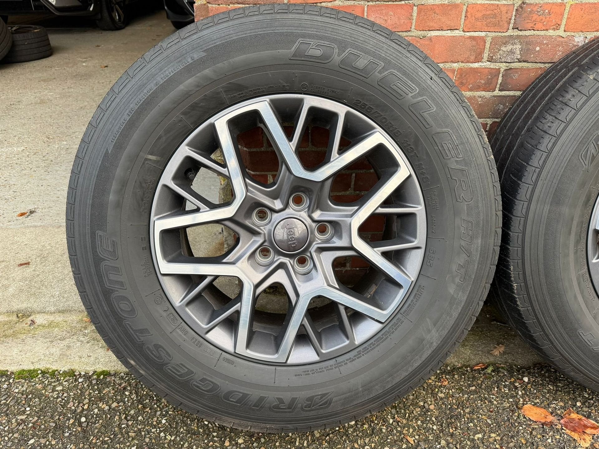 Nieuwe winterset Jeep Wrangler JL 255 70 18 wielenset Michel, Auto-onderdelen, Banden en Velgen, Gebruikt, -, -, Banden en Velgen