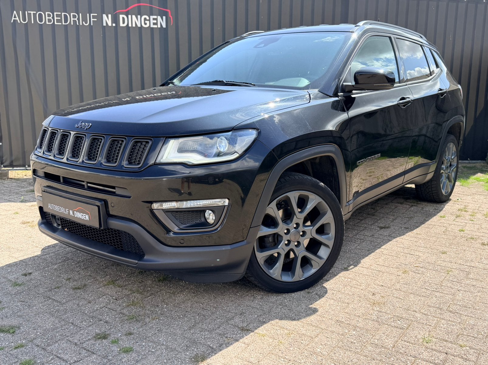Jeep Compass 1.4 turbo automaat sport 4x4, Auto's, Jeep, Automaat, 4 cilinders, Navigatiesysteem, Bedrijf